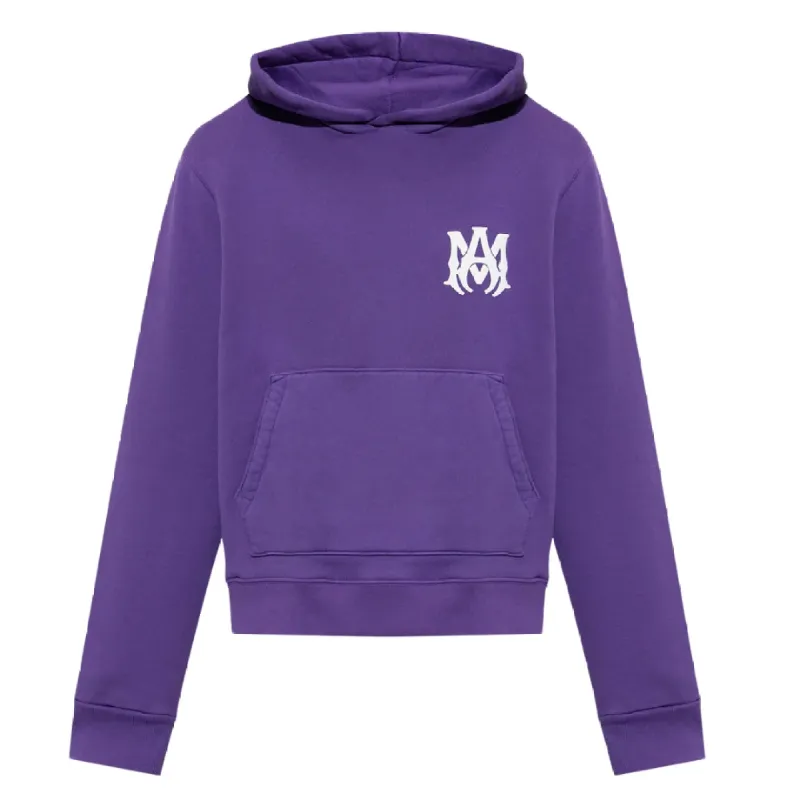 Amiri Logo Hoodie Purple sold by Klay UK