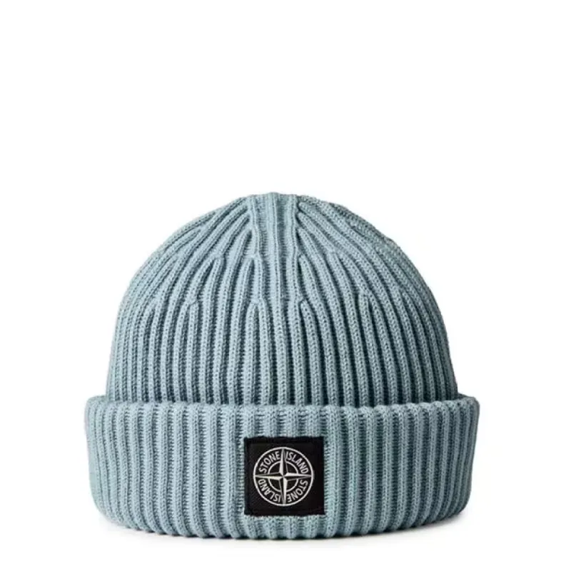 Stone Island Wool Hat Grig Verd made by Stone Island