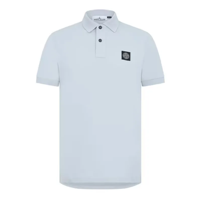 Stone Island Polo T Shirt Cielo made by Stone Island