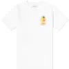 Casablanca Arch Gradient T Shirt White sold by Klay UK