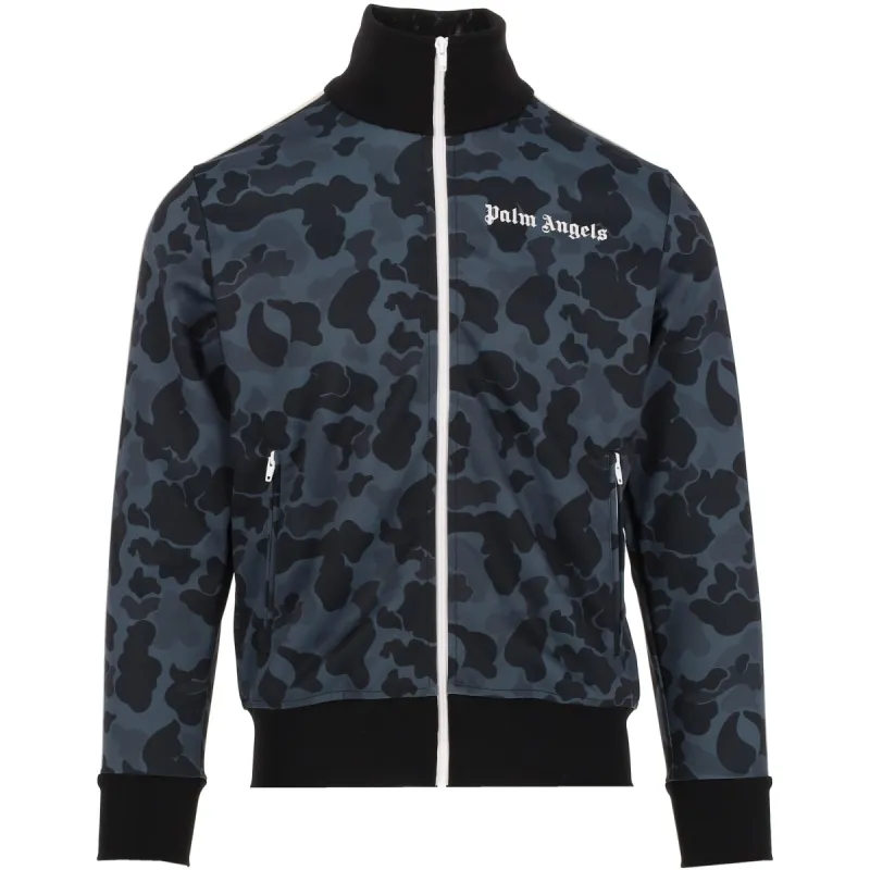 Palm Angels Zip Tracksuit Jacket Black Cameo sold by Klay UK