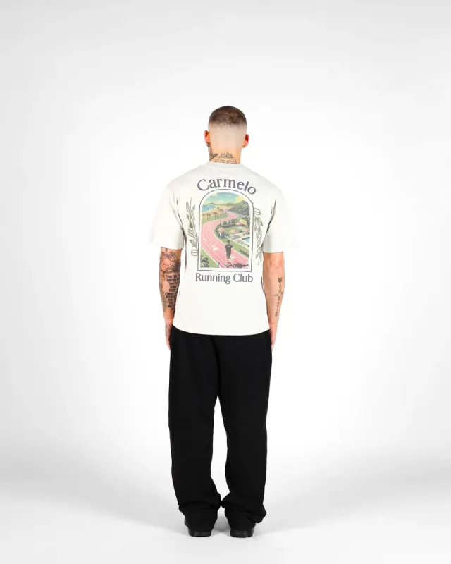 CARMELO PACE RUNNING CLUB T SHIRT BONE sold by Klay UK
