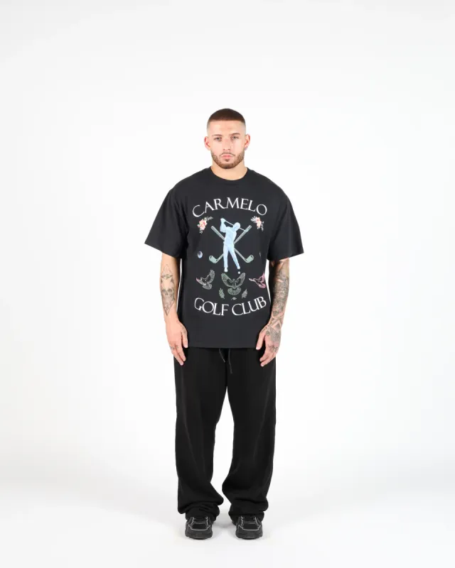 CARMELO PACE GOLF CLUB T SHIRT BLACK sold by Klay UK