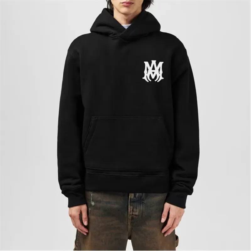 Amiri Ma Logo Hoodie Black sold by Klay UK