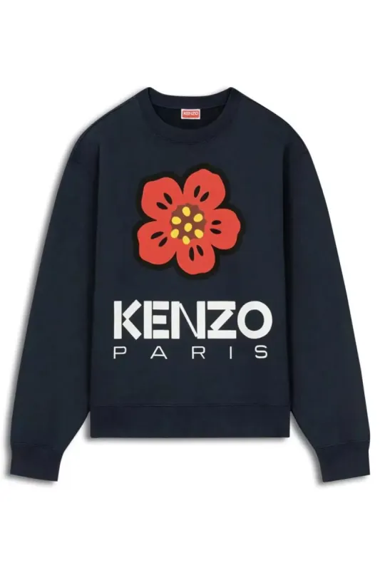 Kenzo Flower Jumper Blue sold by Klay UK
