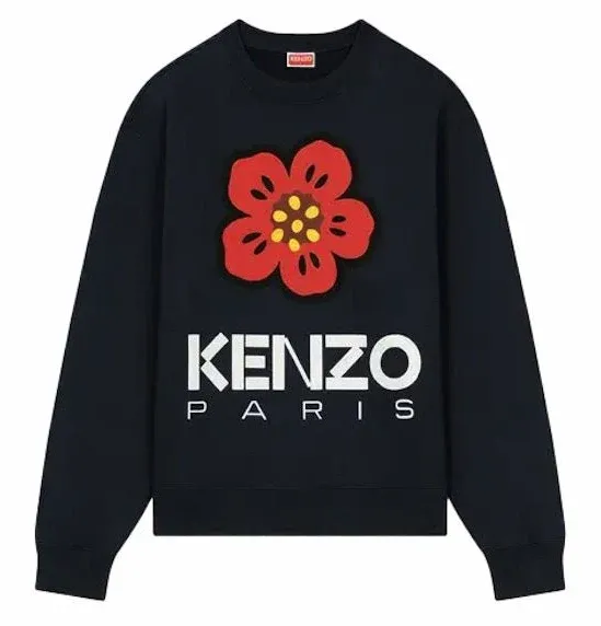 Kenzo Flower Jumper Black sold by Klay UK
