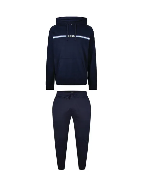 Hugo Boss Authetic Tracksuit Navy sold by Klay UK