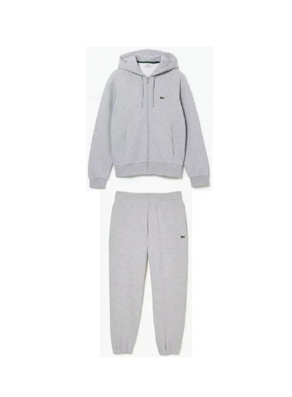 Lacoste Zip Hoodie Full Tracksuit Grey sold by Klay UK