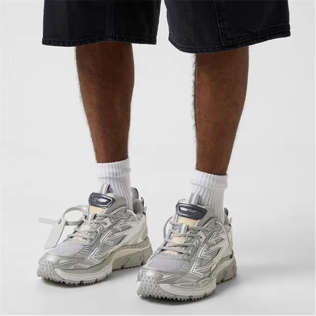 Off White Be Right Back Trainers Grey/Silver sold by Klay UK product image thumbnail 3
