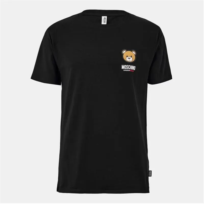 MOSCHINO Small Bear T Shirt Black sold by Klay UK