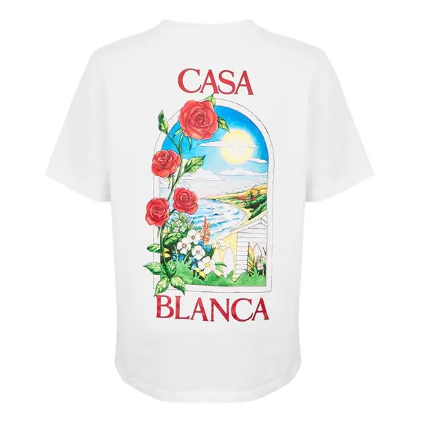 CASABLANCA La Days T-Shirt sold by Klay UK product image thumbnail 3