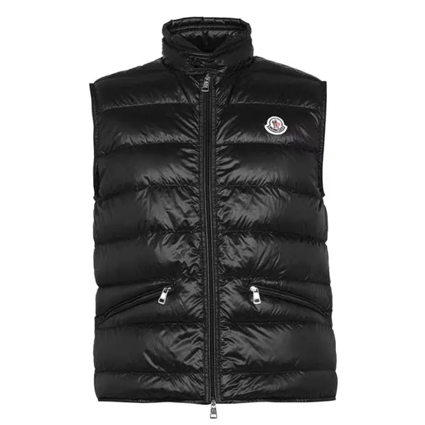 Moncler. Gui Down Gilet Black sold by Klay UK product image thumbnail 2