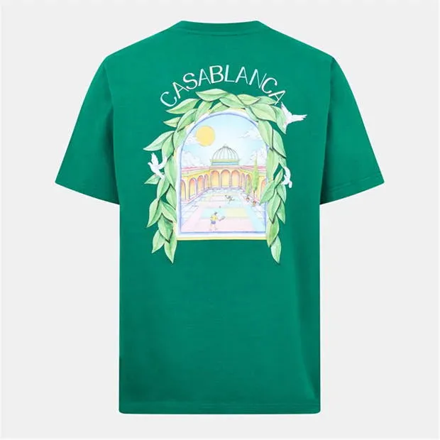 Casablanca L'Arche Shorts Set Black/Green sold by Klay UK product image thumbnail 3