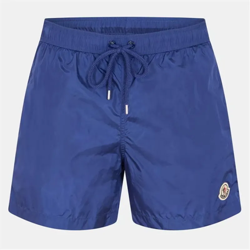 Moncler. Logo Swim Shorts Royal Blue sold by Klay UK