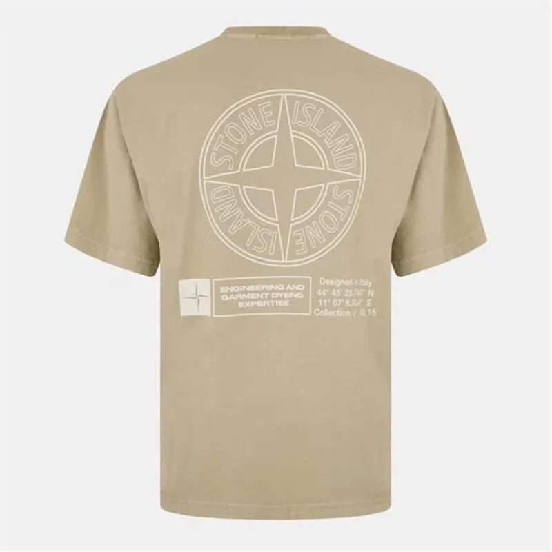 STONE ISLAND Combed Industrial Print T-Shirt sold by Klay UK