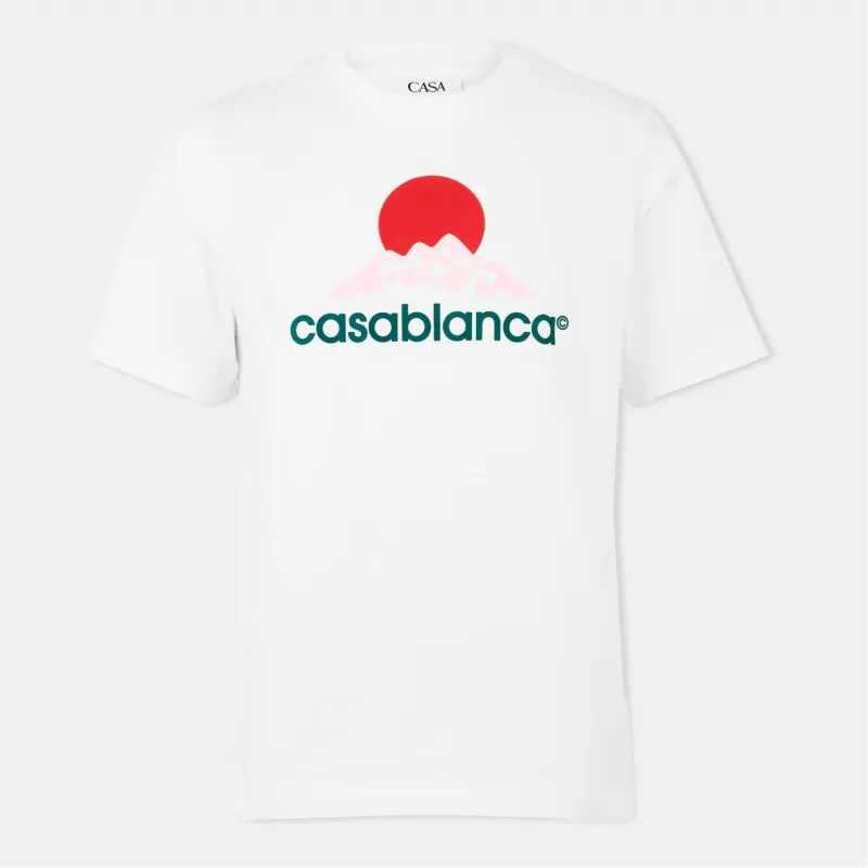 CASABLANCA Montagne Logo T-Shirt sold by Klay UK