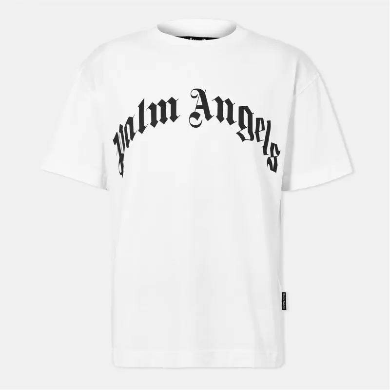 Palm Angels Curve Logo T Shirt sold by Klay UK