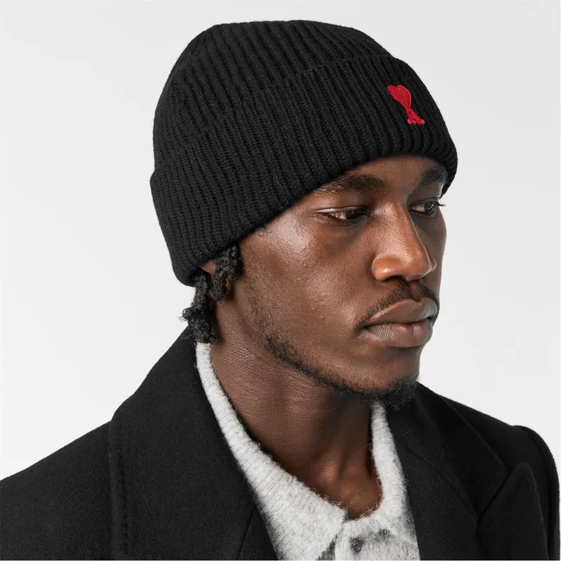 Ami Paris Logo Beanie sold by Klay UK