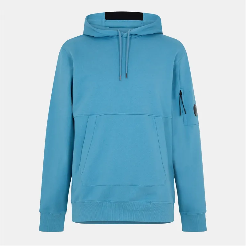 CP Company Lens Hoodie Aegean Blue sold by Klay UK