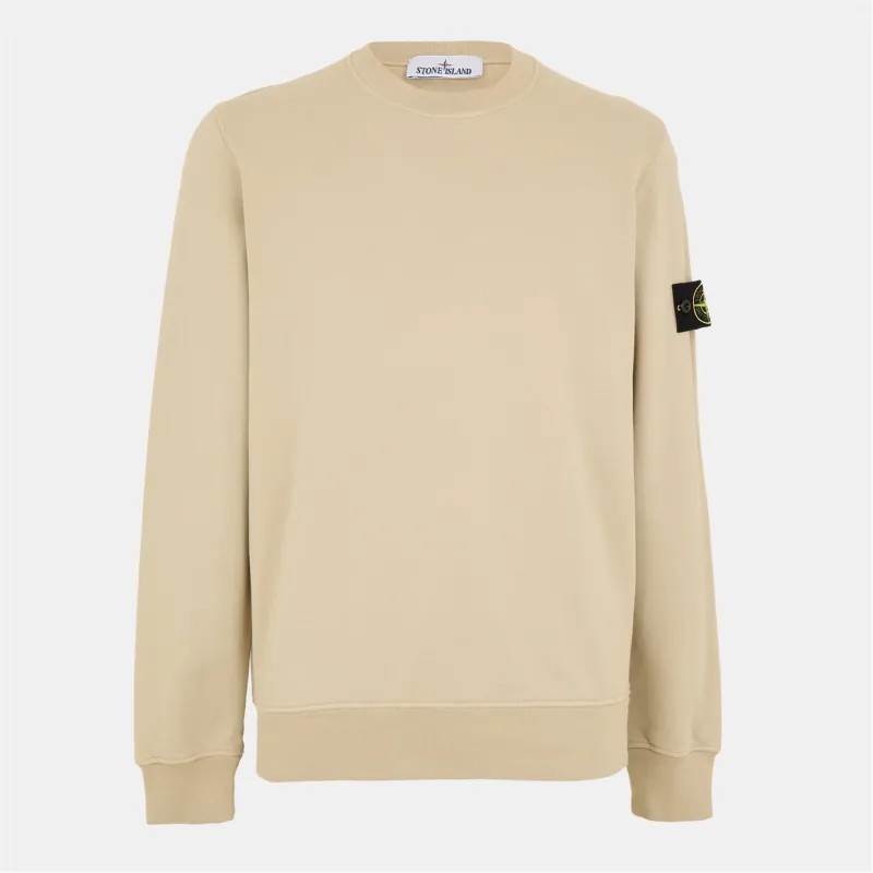 Stone Island Logo Sweatshirt Deserto sold by Klay UK
