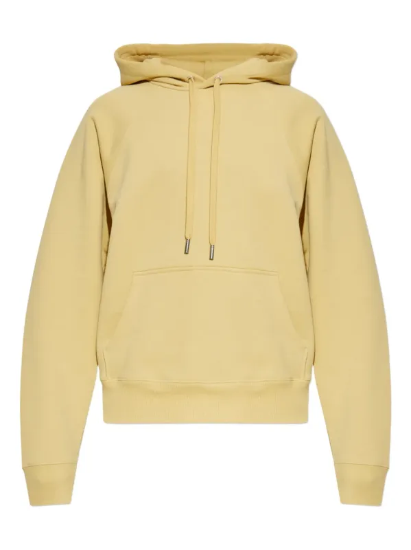Ami Paris Classic Logo Hoodie Yellow sold by Klay UK