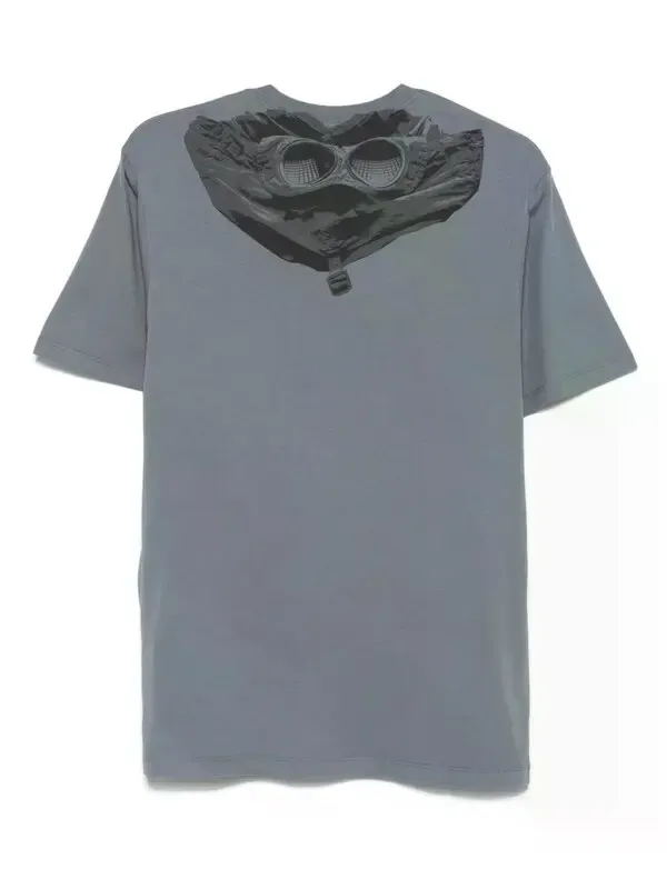 CP Company Goggle T Shirt Off Grey sold by Klay UK