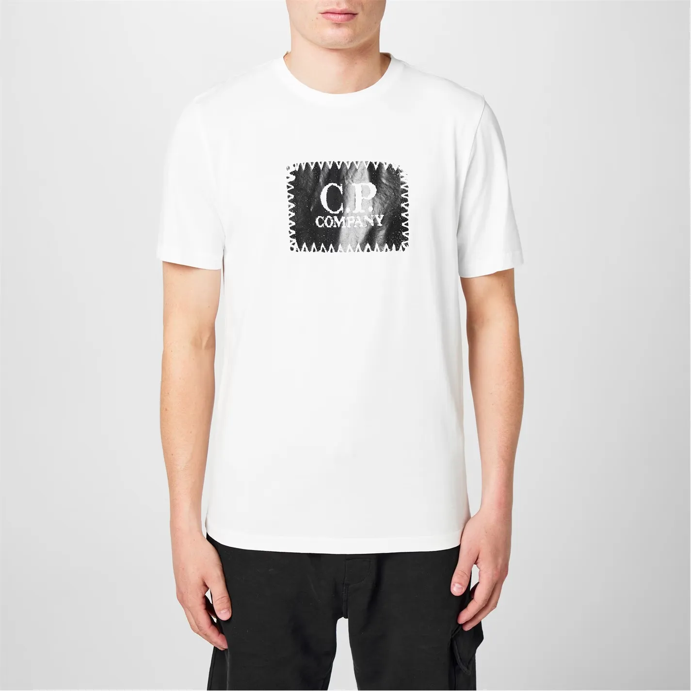 CP Company Block Logo T Shirt White sold by Klay UK product image thumbnail 2