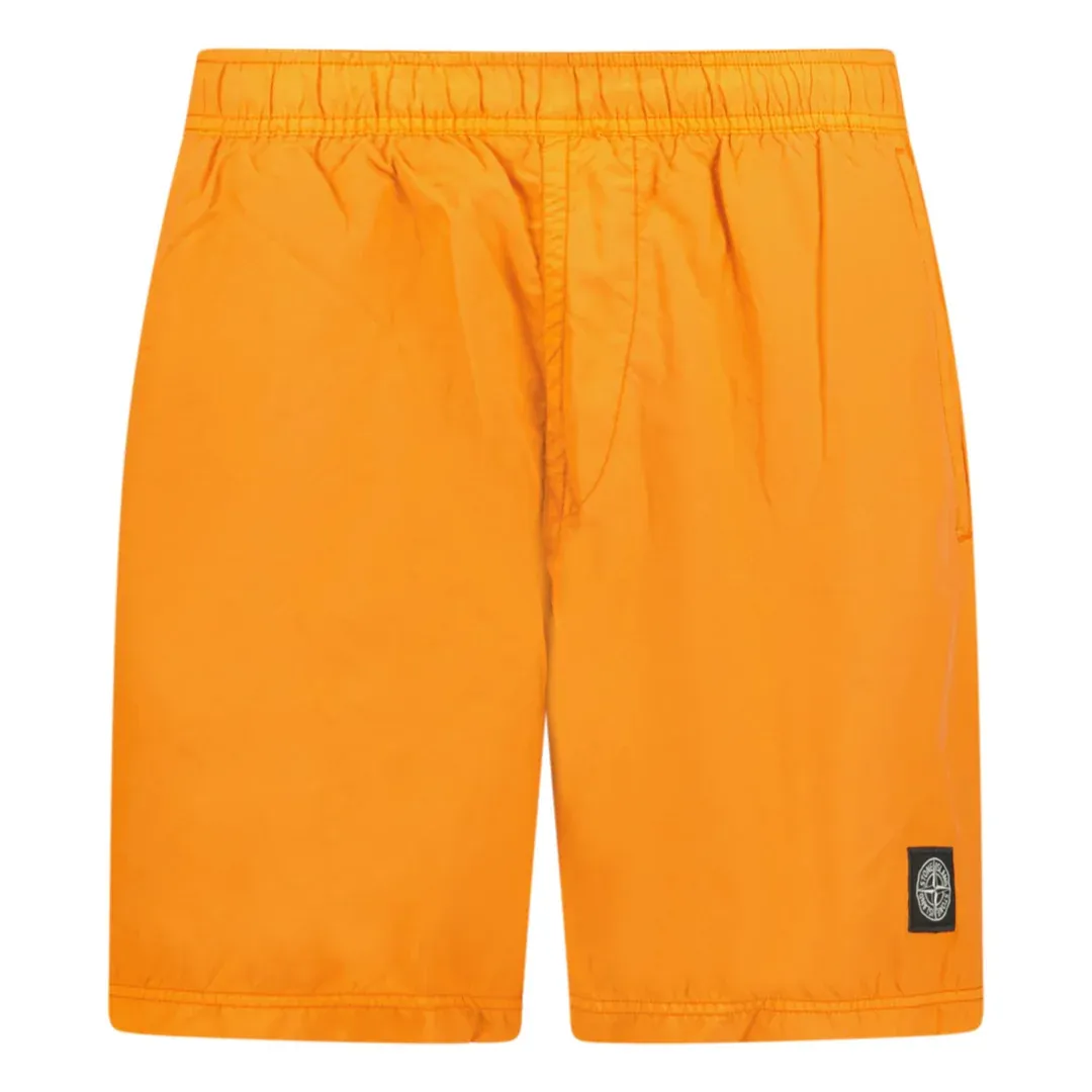 Stone Island Swim Shorts Brushed Orange sold by Klay UK