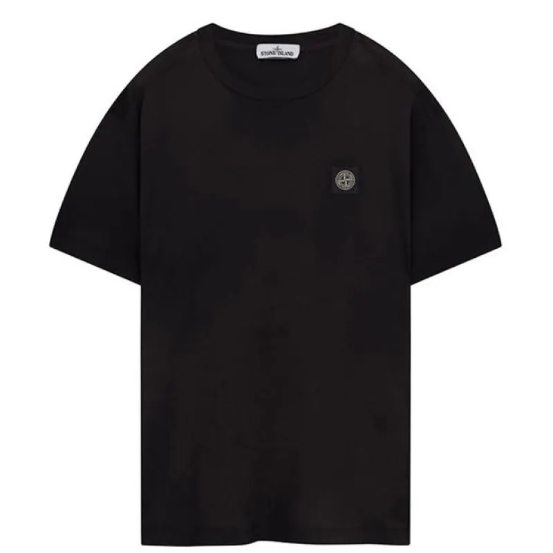 Stone Island Patch Logo T Shirt Black sold by Klay UK