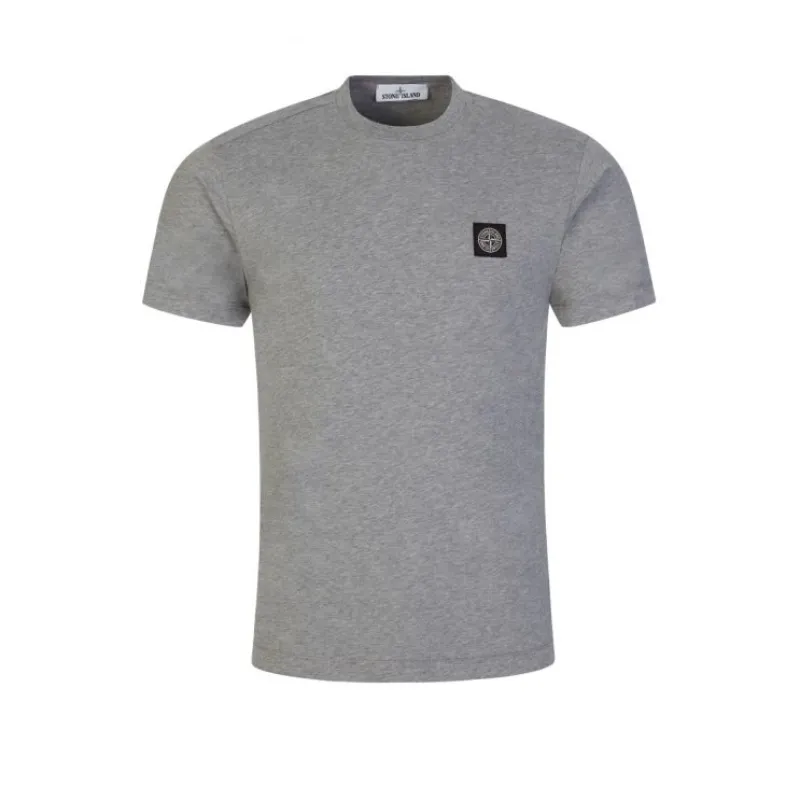 Stone Island Patch Logo T Shirt Grey sold by Klay UK