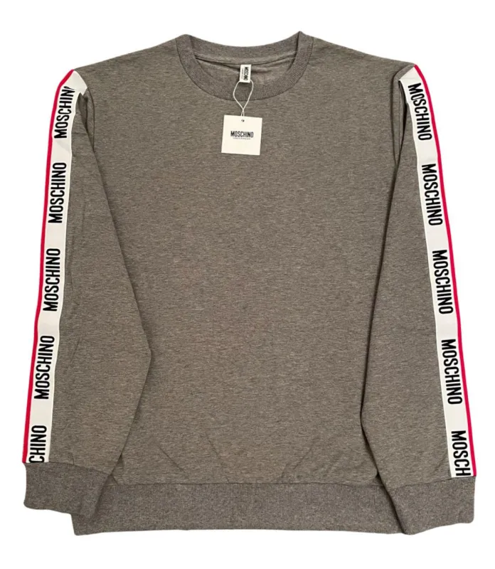 Moschino Tape Sweatshirt Dark Grey sold by Klay UK