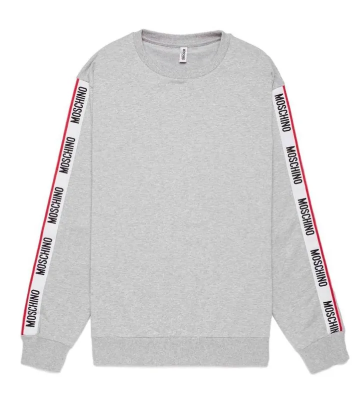 Moschino Tape Sweatshirt Grey sold by Klay UK