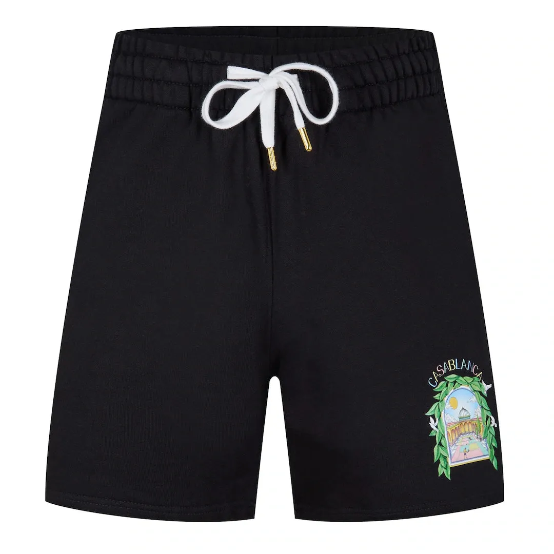 Casablanca L'Arche Shorts Set Black/Lilac sold by Klay UK product image thumbnail 3