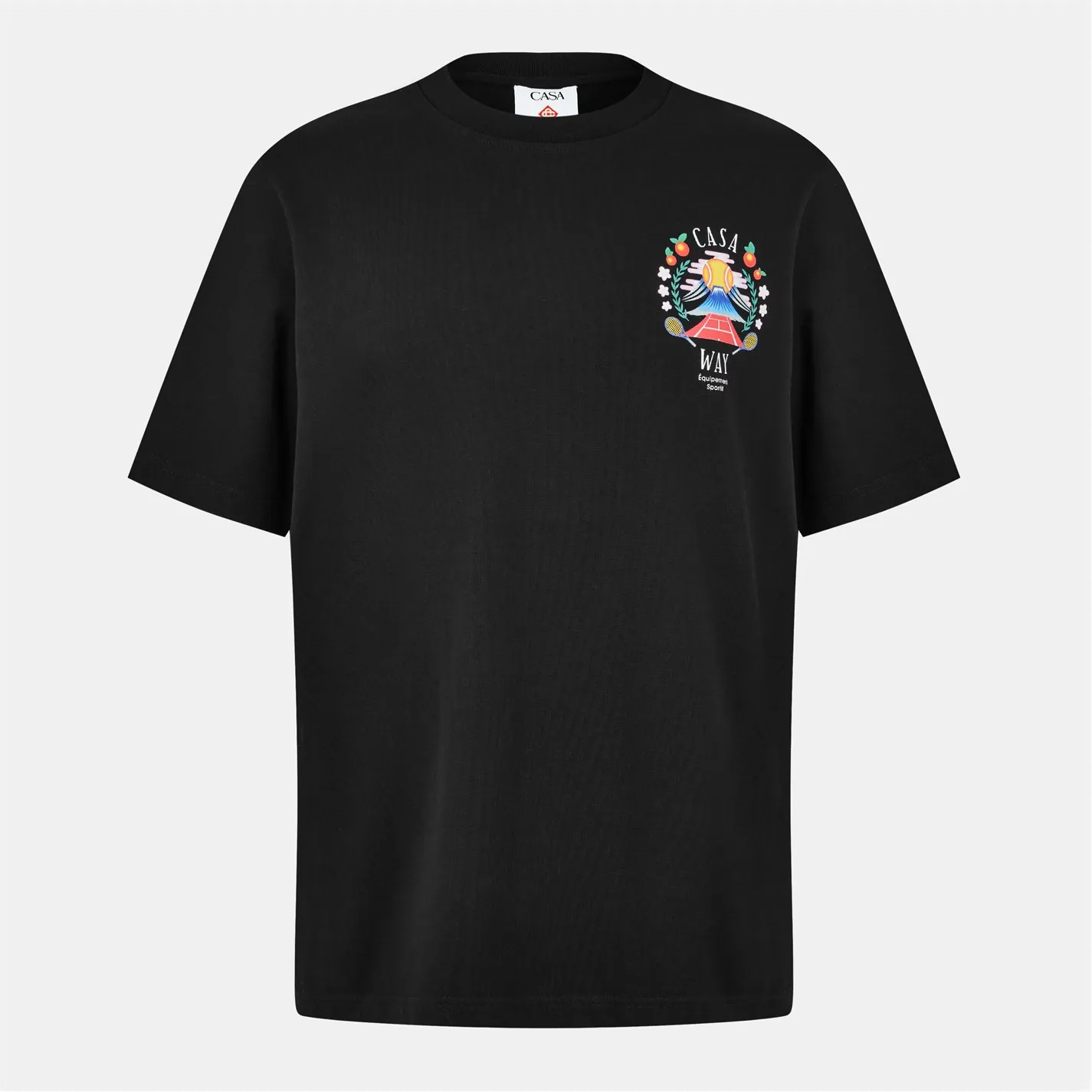CASABLANCA Way Mountain T-Shirt Black sold by Klay UK product image thumbnail 2