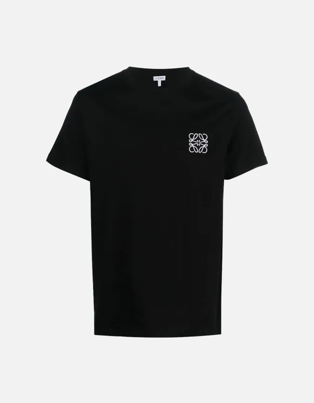 Loewe Anagram Logo T Shirt Black made by Loewe