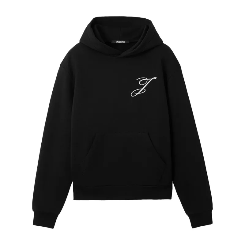 Jacquemus LE Logo Hoodie Black made by Jacquemus