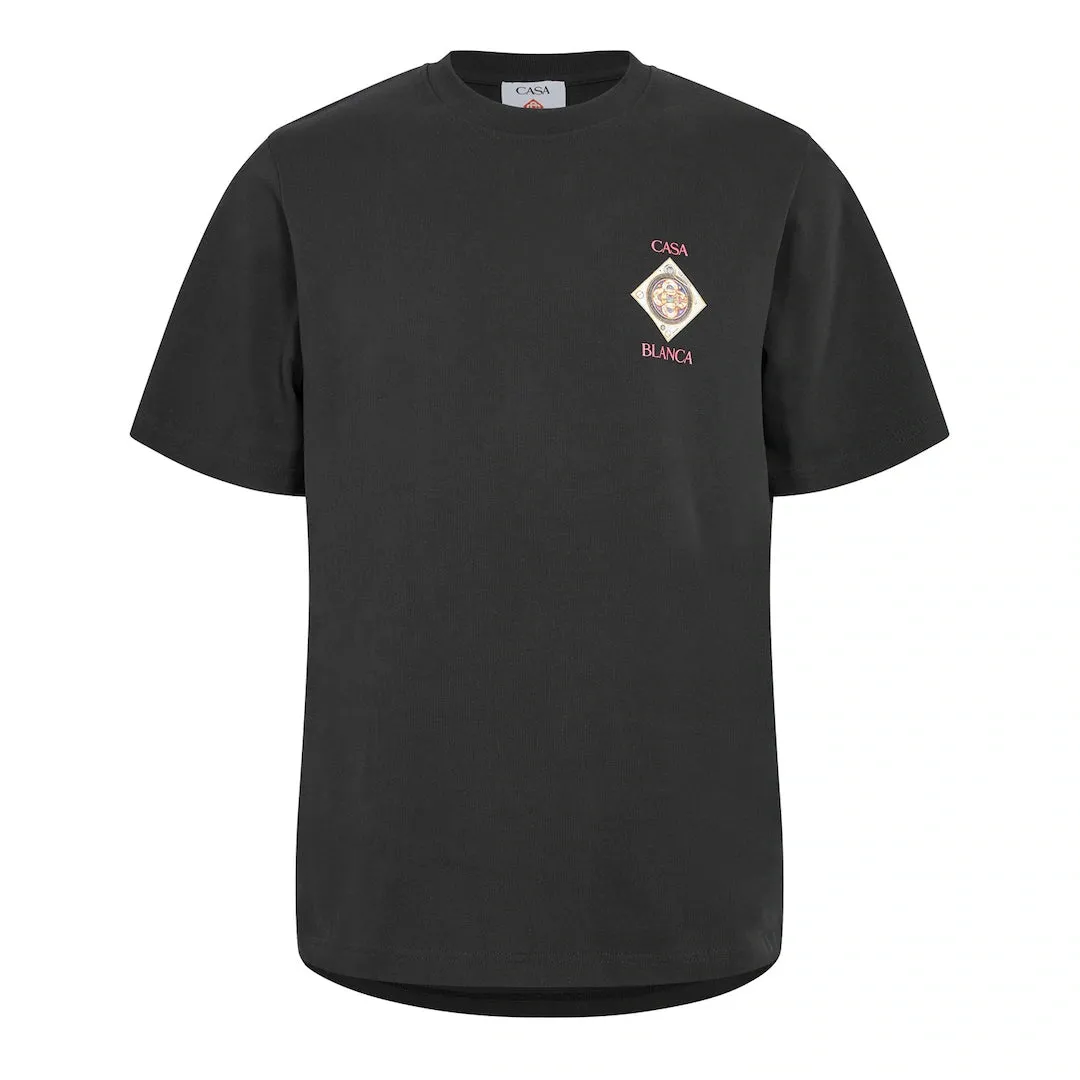 CASABLANCA Turntable T-Shirt Black sold by Klay UK product image thumbnail 2