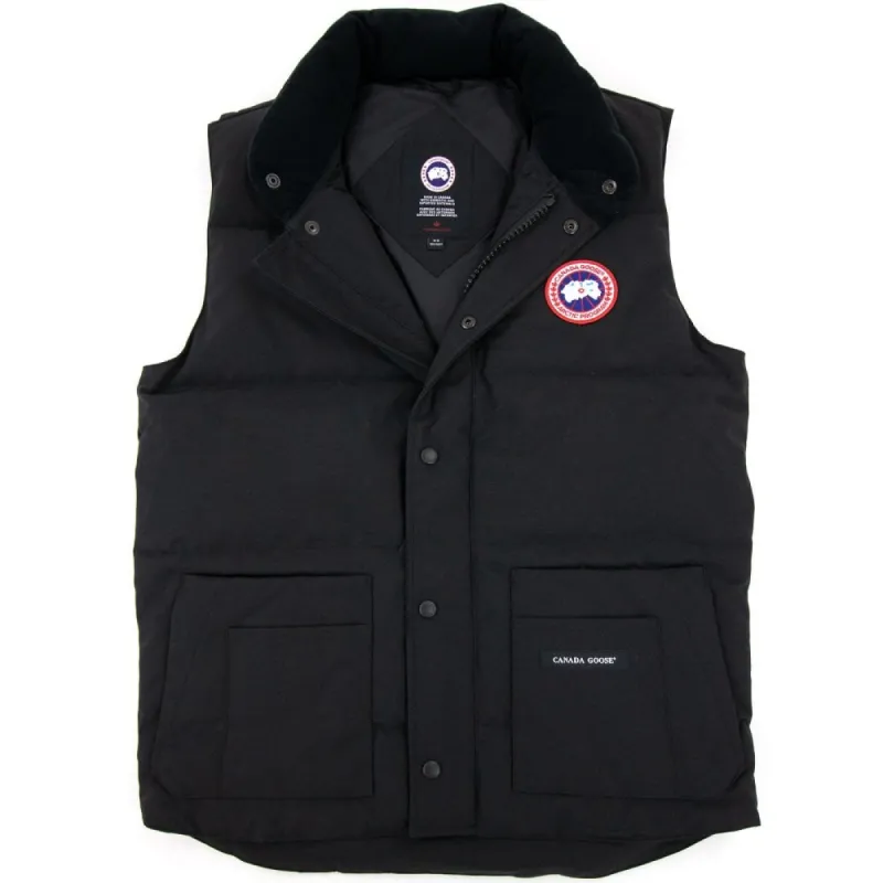 Canada Goose Freestyle Vest Black sold by Klay UK