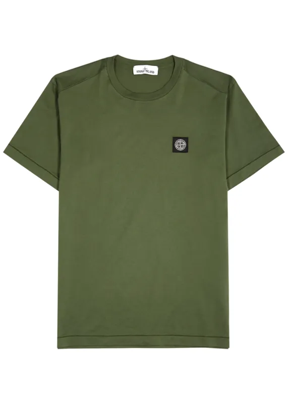 Stone Island Patch T Shirt Olive sold by Klay UK