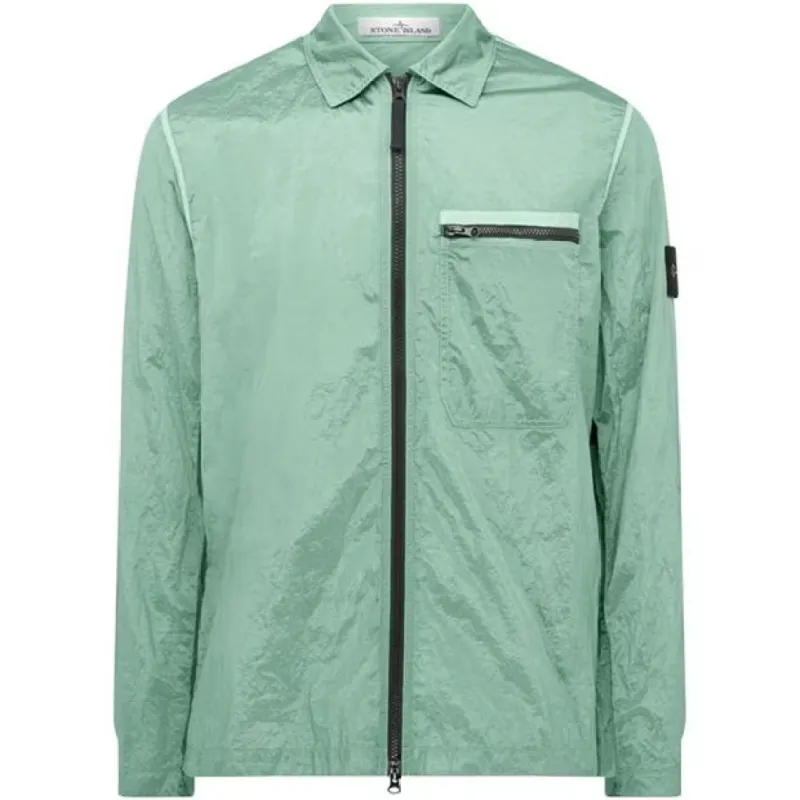 Stone Island Nylon Metal Overshirt Chiaro sold by Klay UK