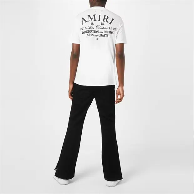 Amiri Art Logo T Shirt White sold by Klay UK product image thumbnail 2