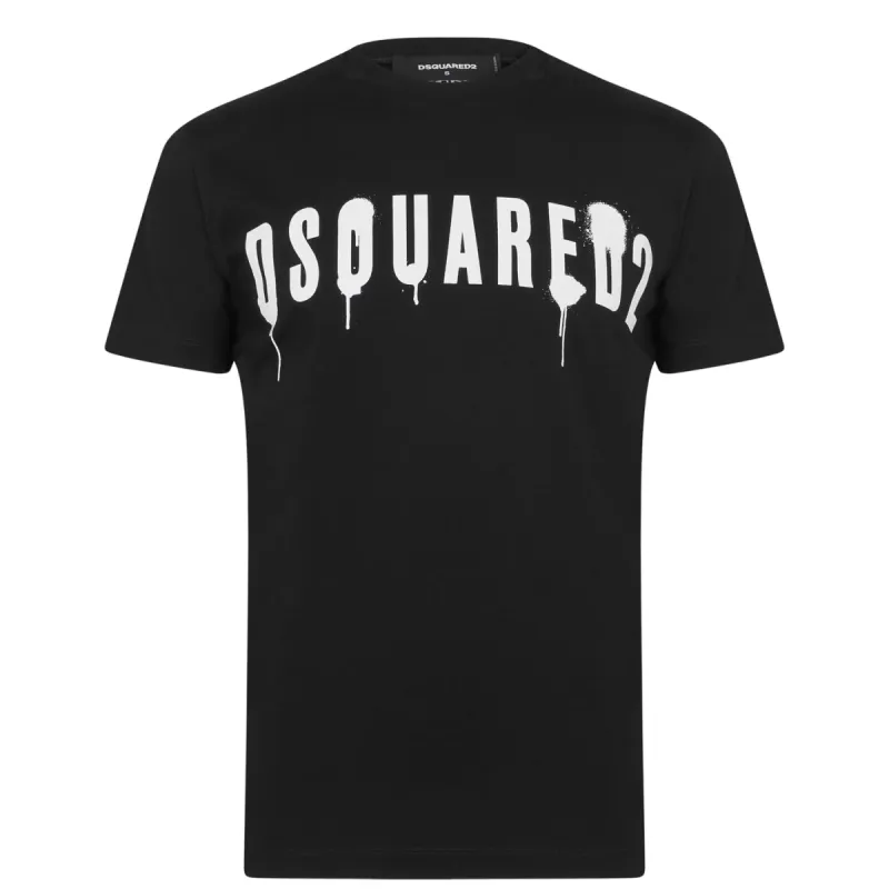 DSquared2 Paint Logo T Shirt sold by Klay UK