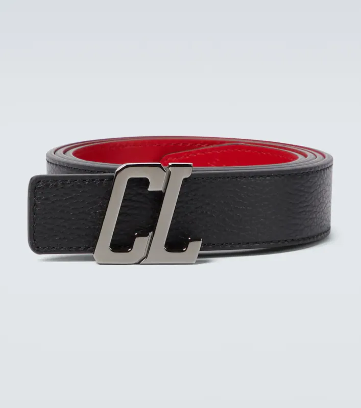Christian Louboutin CL Logo Belt sold by Klay UK