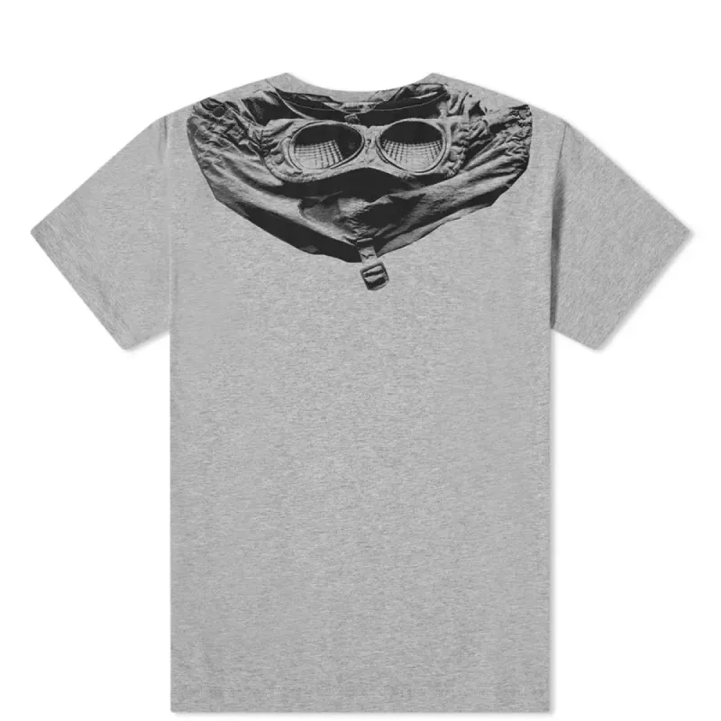 CP Company Goggle T Shirt Grey sold by Klay UK