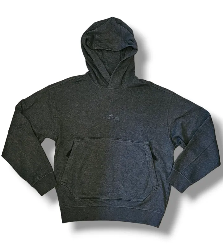 Stone Island Embroidered Logo Hoodie Dark Grey (Please Read) sold by Klay UK