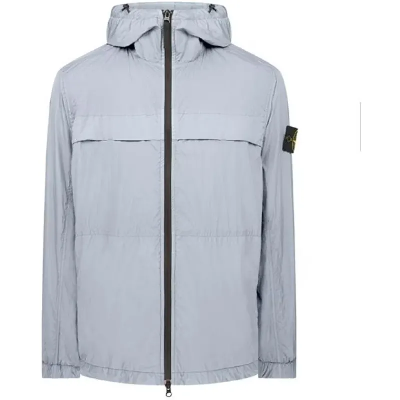 Stone Island Crinkle Rep Hooded Jacket Sky sold by Klay UK