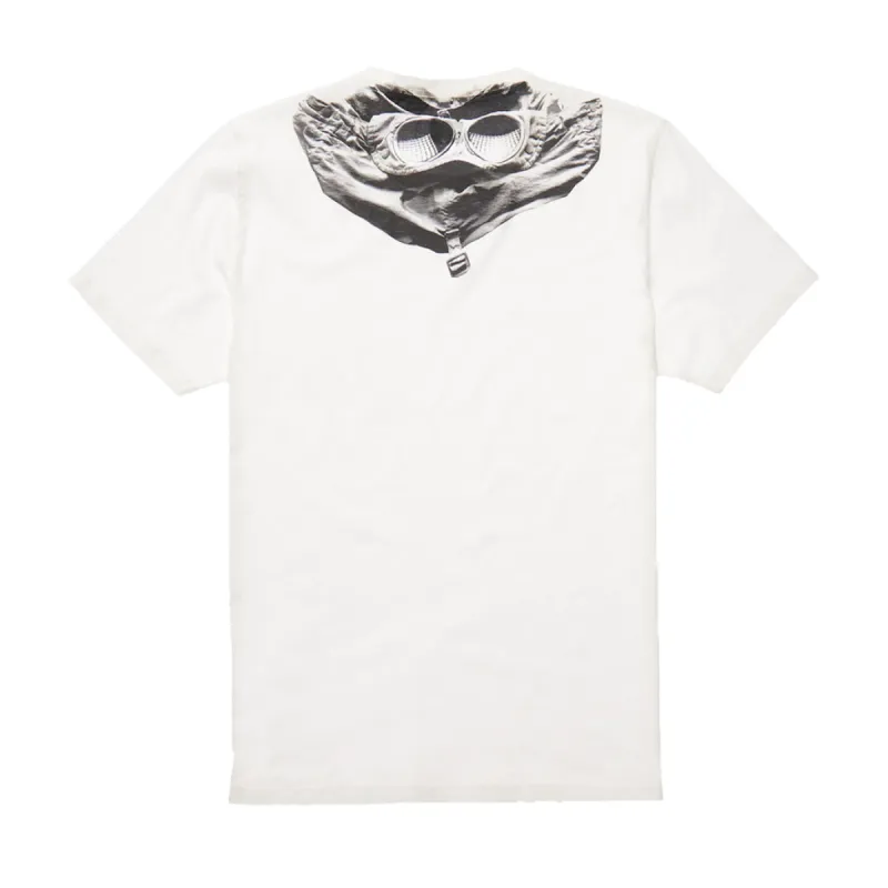 CP Company Goggle T Shirt White sold by Klay UK