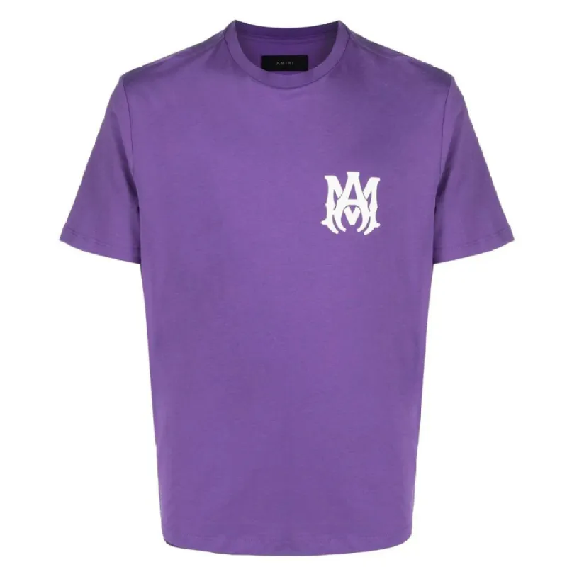 Amiri Logo T Shirt Purple sold by Klay UK
