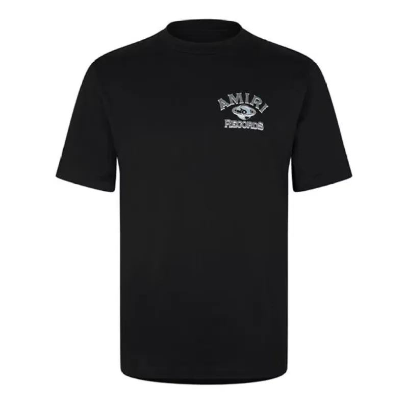Amiri Preemo Record T-Shirt in Black | Parallel