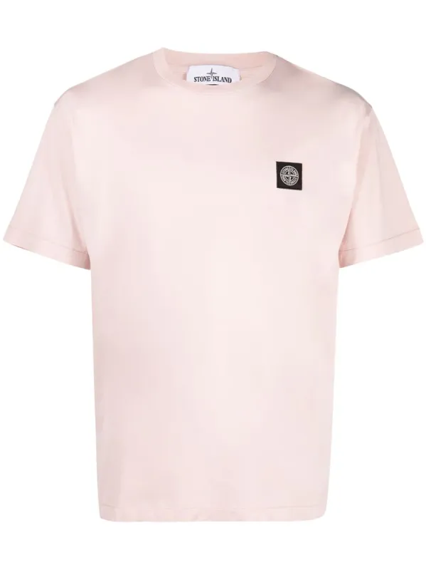 Stone Island Patch T Shirt Rose sold by Klay UK